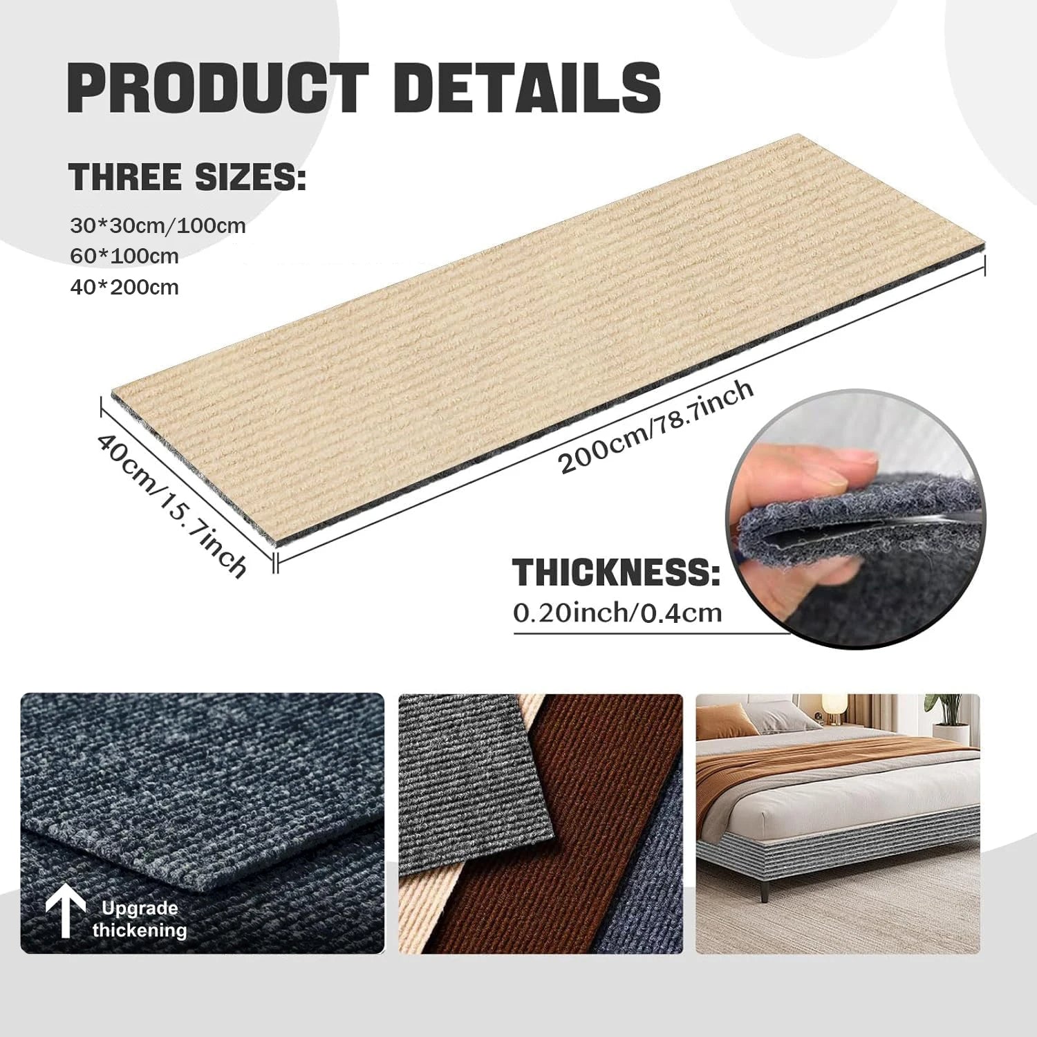 Self-Adhesive Cat Scratch Protector for Wall & Sofa – Trimmable Board