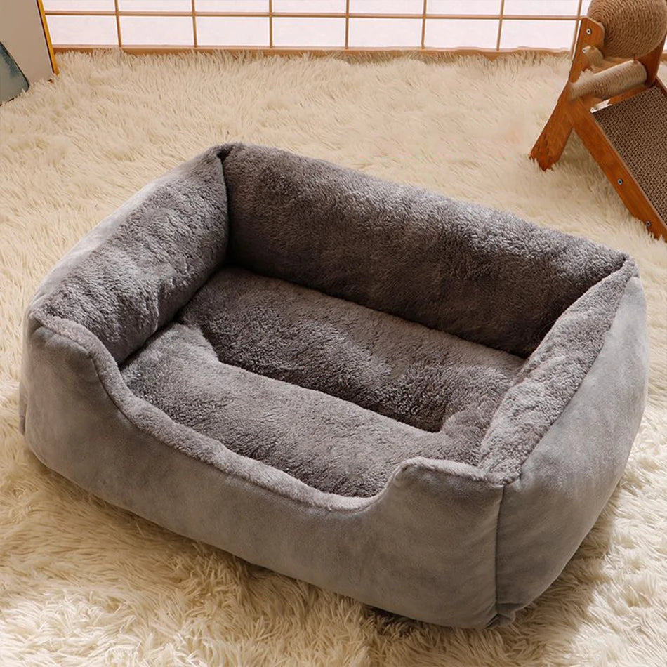 Cat Bed Pet Cushion for Cats, Kittens, Dogs – Comfortable House, Basket, and Habitat Accessories