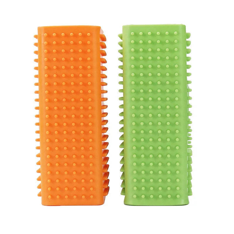 Silicone Pet Hair Remover Hollow Cleaner Brush for Pets