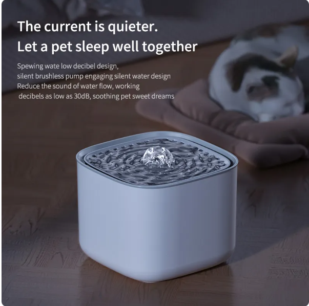 3L Cat Water Fountain Auto Recirculate Filter