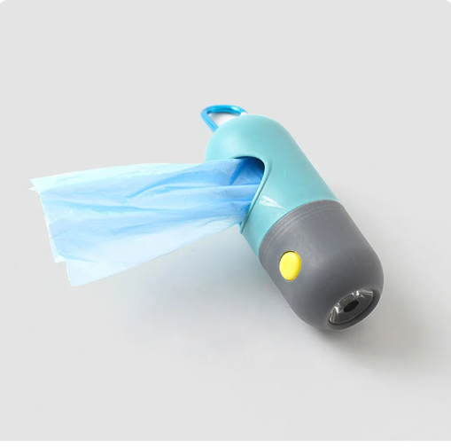 Led Light Pet Waste Bag Dispenser for Dogs Cats