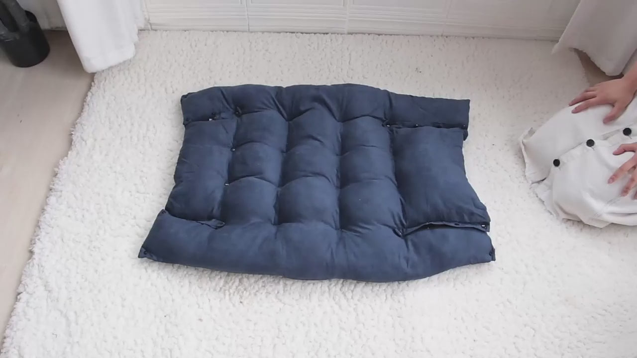 3-in-1 Multifunction Dog Bed Mat for Dogs & Cats - Warm, Soft Sleeping Cushion