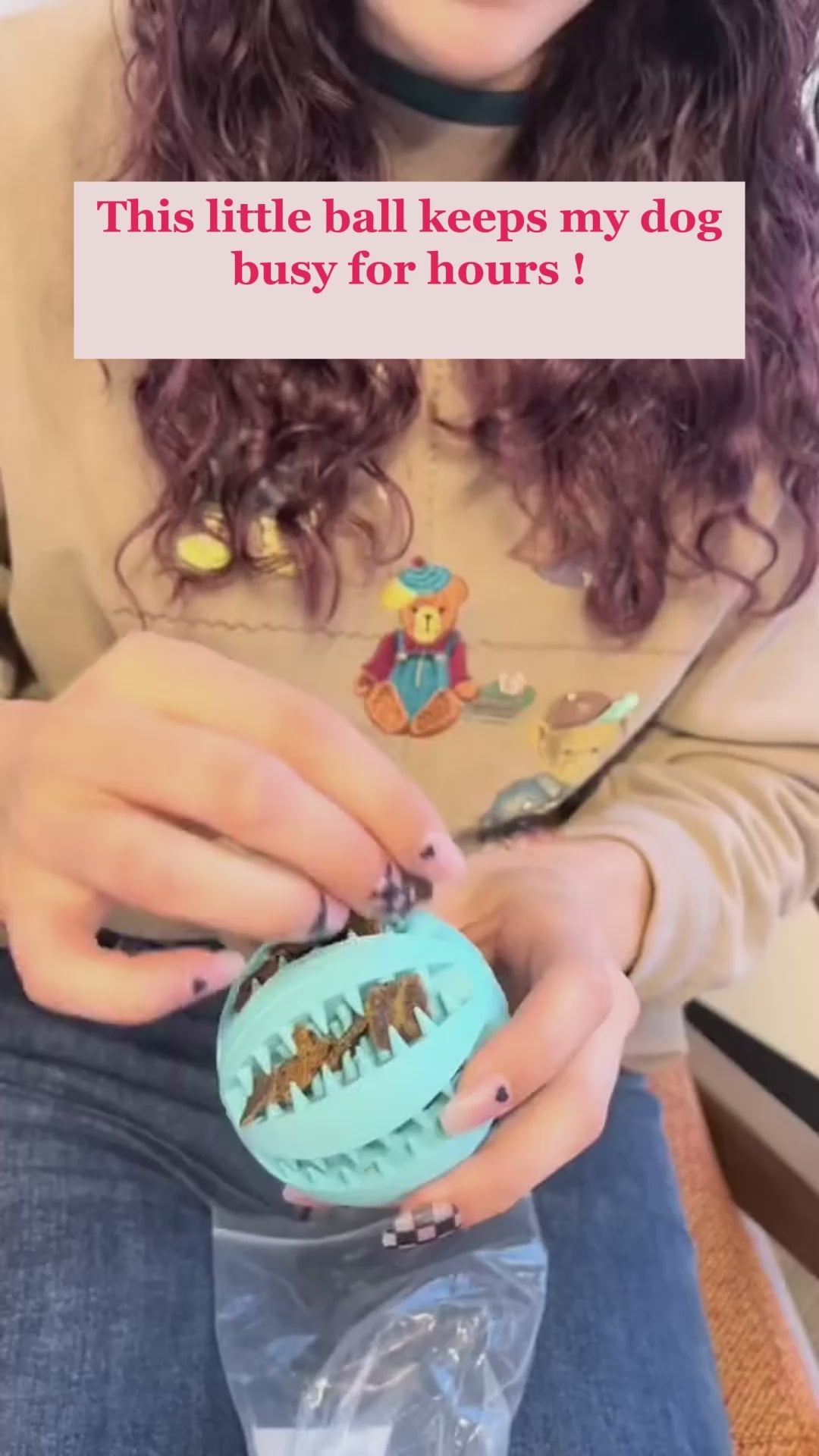 OMG! My pet is so happy with this new toy!